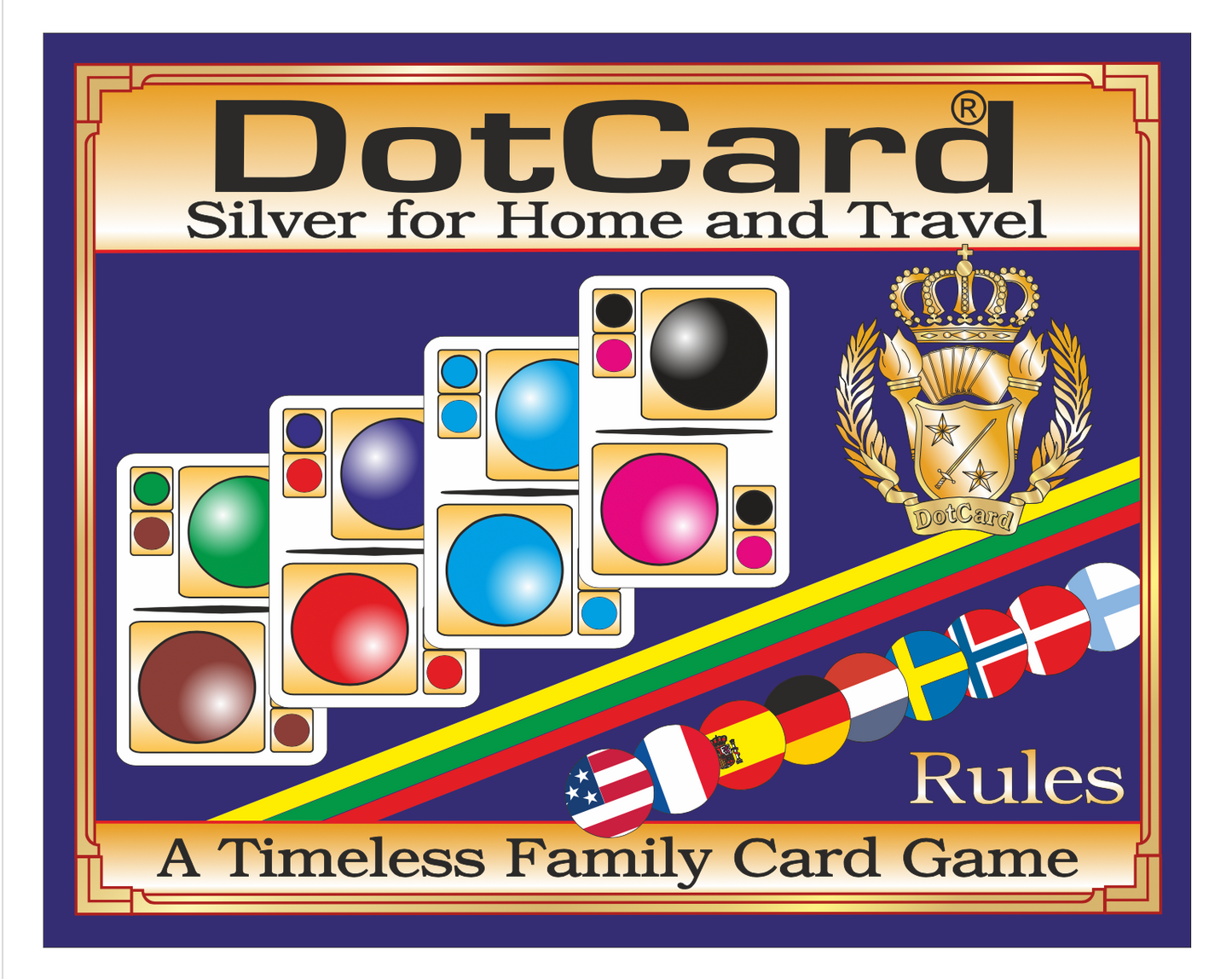 DotCard Silver (Original Game) w/ Travel Case